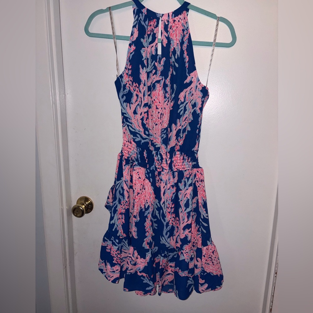 Lilly Pulitzer | Women’s 0 | NWT | Mini  | Blue Coral | Vibrant | Colorful - Picture 9 of 16